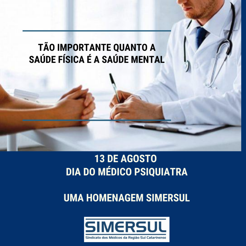 Homenagem Dia do Médico Psiquiatra